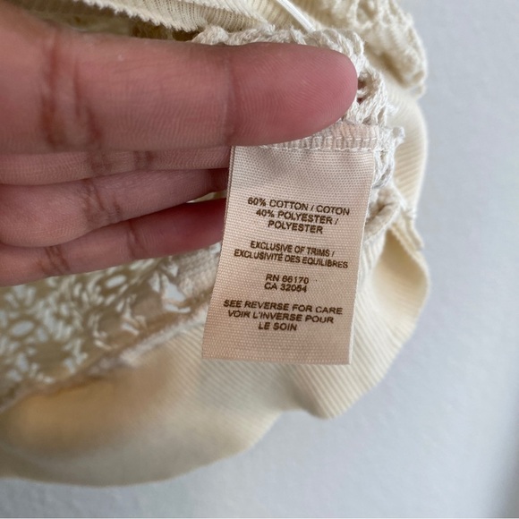 Free People Embroidery Crochet Top - Picture 6 of 6